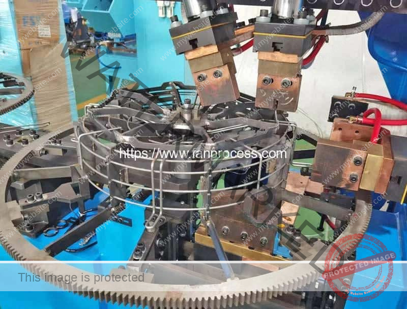 Automatic-Double-Mold-Station-Fan-Guard-Cover-Welding-Machine