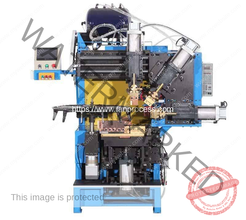Automatic-Single-Station-Fan-Guard-Welding-Making-Machine