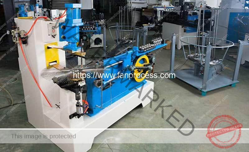 Automatic-Radiate-Fan-Guard-Inner-Ring-Steel-Wire-Feeding-Welding-Making-Machine